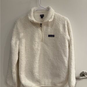 Patagonia Off-White Fleece Jacket